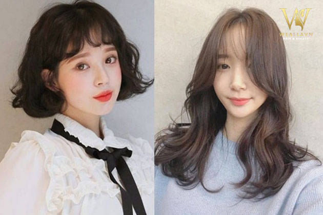Kiểu tóc uốn mái Hàn Quốc dành cho các nàng mê phim
