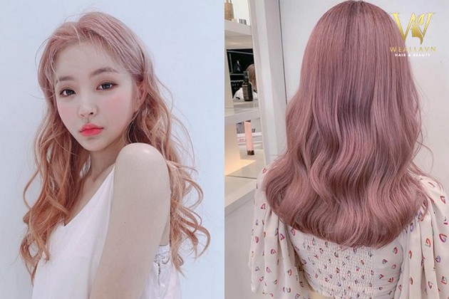[BST] 8 Kiểu nhuộm tóc màu hồng tím khói dẫn đầu trend 2022