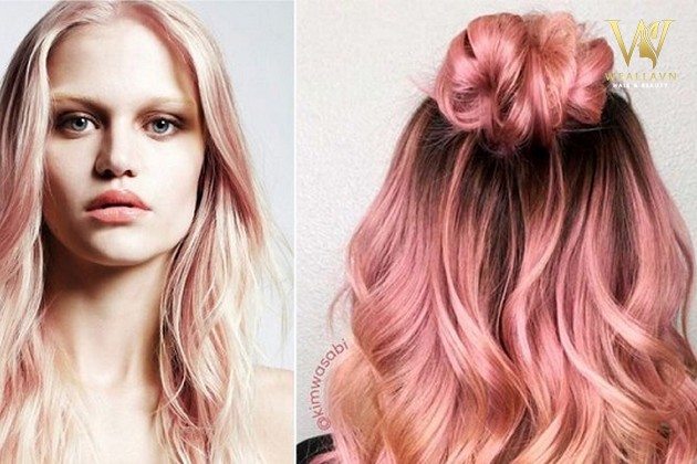 Làn da của bạn có phù hợp nhuộm màu tóc hồng gold?