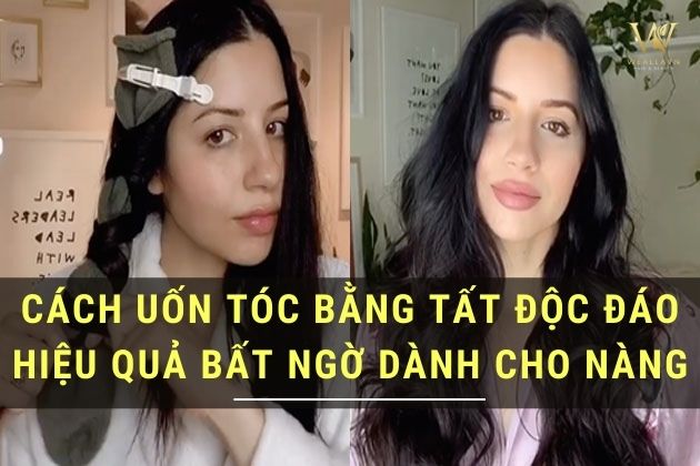 Cách làm tóc xoăn bằng tất: Không cần đến những dụng cụ đắt tiền, chỉ cần một đôi tất, bạn có thể tạo ra những kiểu tóc xoăn đẹp như người mẫu tạp chí! Hãy xem hình ảnh để khám phá cách làm tóc xoăn bằng tất hiệu quả nhất, dễ dàng thực hiện tại nhà.