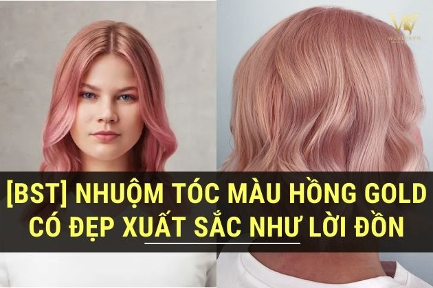 thuốc nhuộm tóc màu rose gold giá tốt Tháng 2 2023  Mua ngay  Shopee  Việt Nam