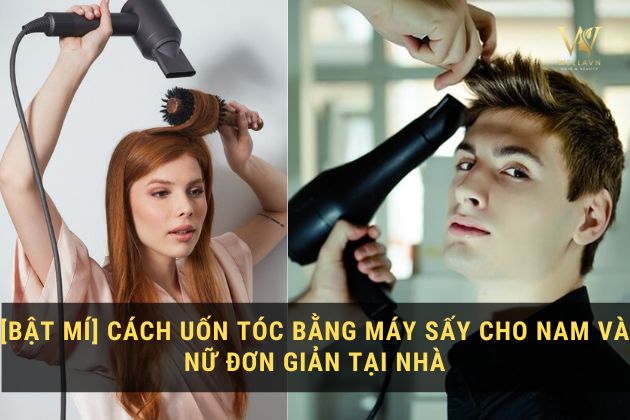 Cách uốn tóc xoăn lơi tự nhiên dễ làm của thợ làm tóc Hàn Quốc