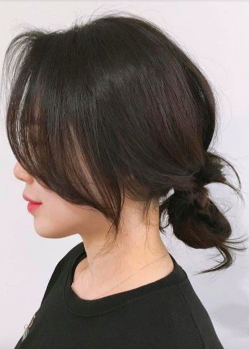 "Điểm mặt" 7+ Cách búi tóc bằng thun #Đơn giản # Dễ dàng Búi tóc dài bằng dây thun