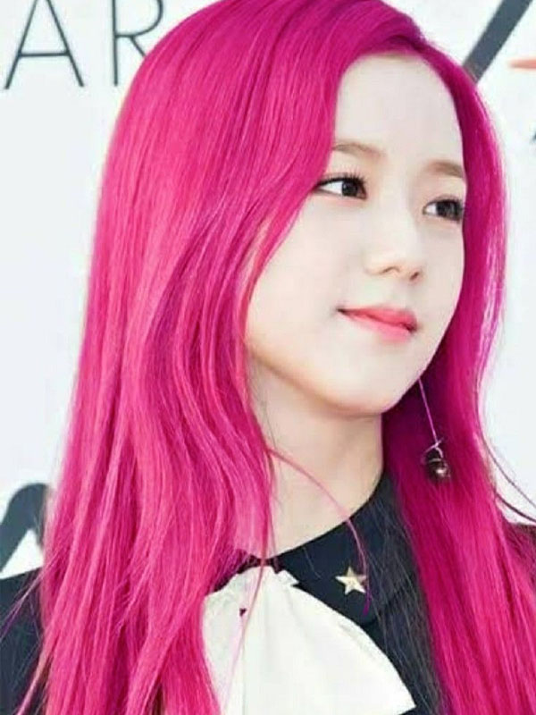 Jisoo tóc hồng "đỉnh của chóp"