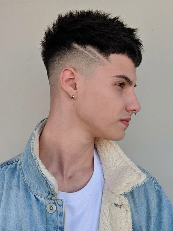 TOP 10 Kiểu tóc Mohican kẻ vạch | Đón đầu xu hướng trendy năm 2026 Kẻ vạch tóc nam Mohican hot trend