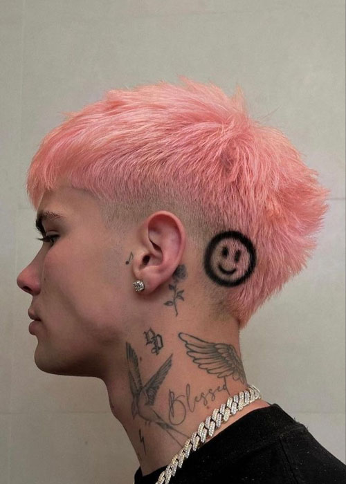 【Top 10】Mẫu tóc màu hồng cho nam | Điên đảo hàng triệu cô gái Kiểu tóc Mohican
