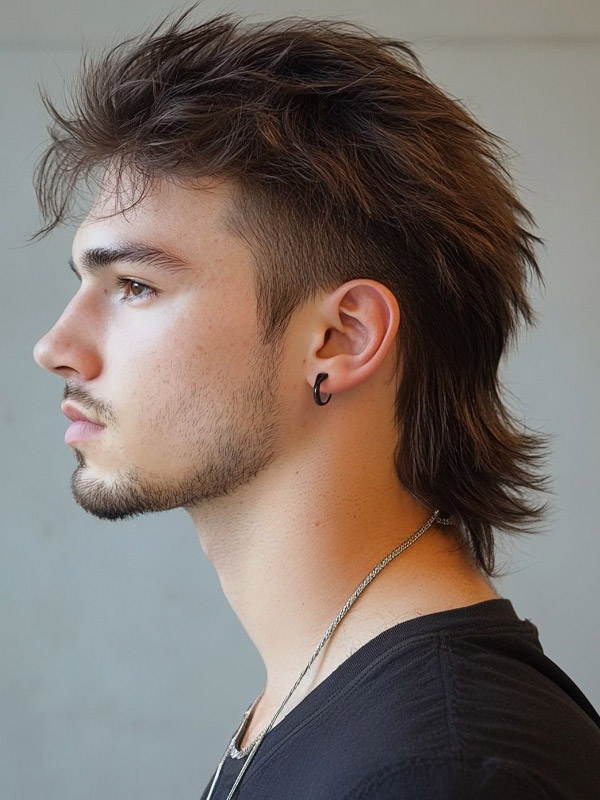 Kiểu tóc Mullet gáy dài