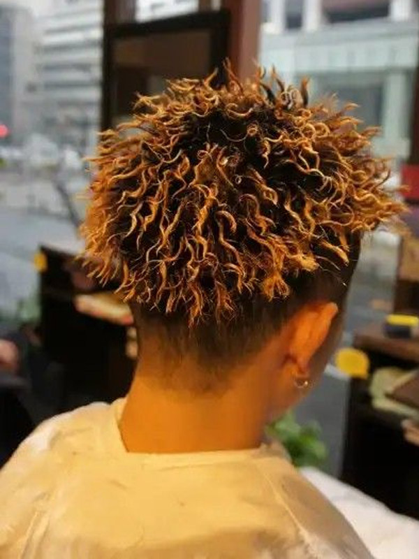 10 Kiểu tóc Mohican uốn con sâu #Lạ mắt #Chất lừ #Hot trend Kiểu tóc dài mohican uốn con sâu