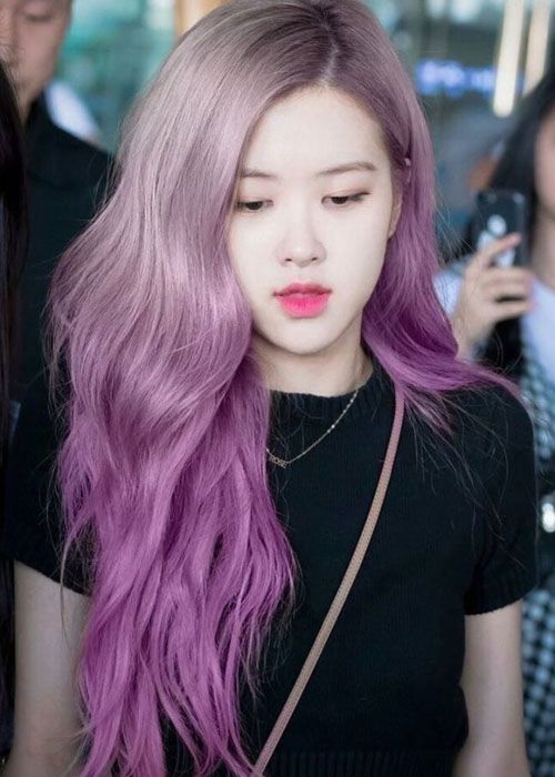 Top 12 thời điểm Rose tóc tím khói "gây sốt" MXH Kiểu tóc gây sốt toàn cầu