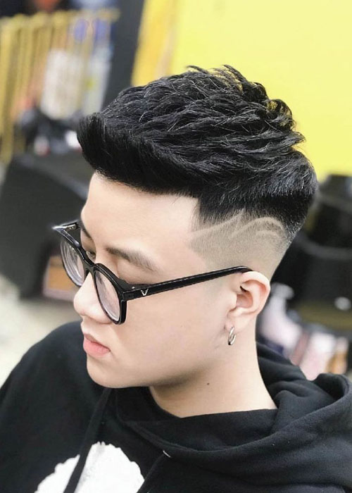 30+ Mẫu tóc undercut nam tính thu hút mọi ánh nhìn chị em Kiểu tóc undercut mái nhọn