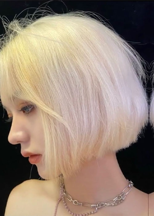 Khám phá 17+ Kiểu tóc nhuộm màu vàng được các Sao yêu thích Mẫu nữ nước ngoài với tóc màu sữa vàng