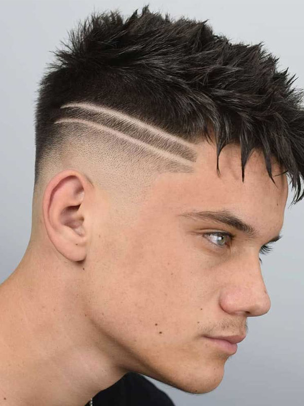 TOP 10 Kiểu tóc Mohican kẻ vạch | Đón đầu xu hướng trendy năm 2026 Mẫu tóc kẻ 2 vạch