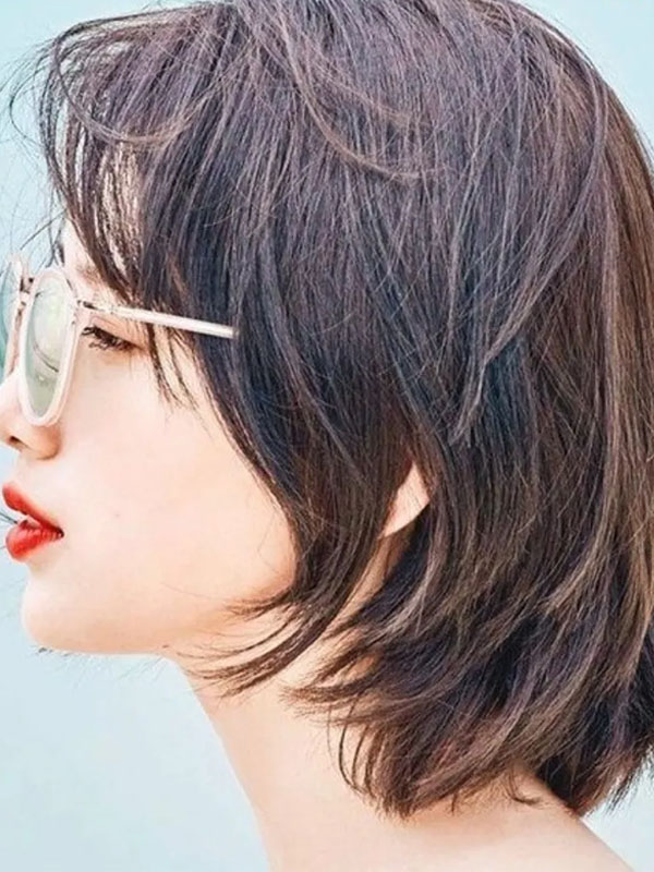 Bật mí 12 mẫu tóc layer medium length nữ | Gây sốt giới trẻ 2023 Mẫu tóc layer ngắn năng động
