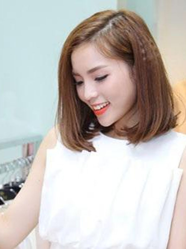 19+ Các mẫu tóc ngắn dễ thương được yêu thích nhất năm 2023 Mẫu tóc ngắn uốn nhẹ phần đuôi thanh lịch