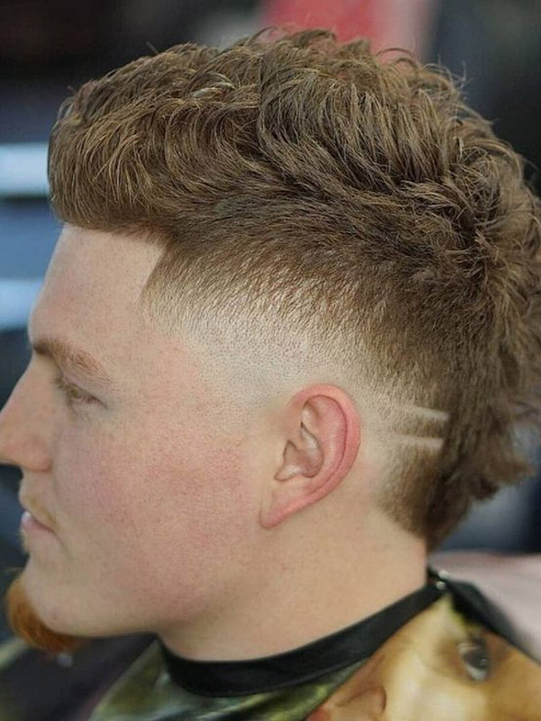 Gợi ý 6+ Tóc nam Side Part Mullet | Bao đẹp như Sao Hàn Quốc Mullet side part nhuộm tạo điểm nhấn