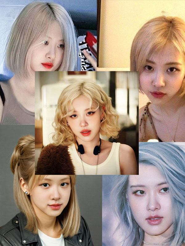 Rose tóc ngắn gây sốt