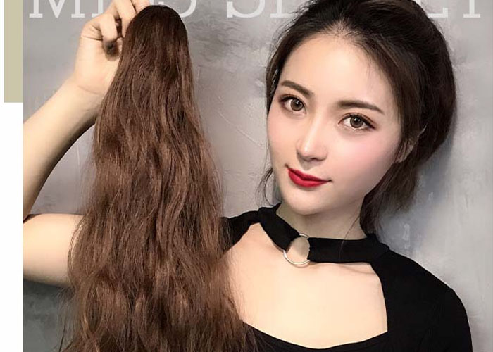 Tóc giả ngoạm là gì? 1001 mẫu tóc ngoạm giả được ưa chuộng nhất Sử dụng tóc thật làm tóc ngoạm giả