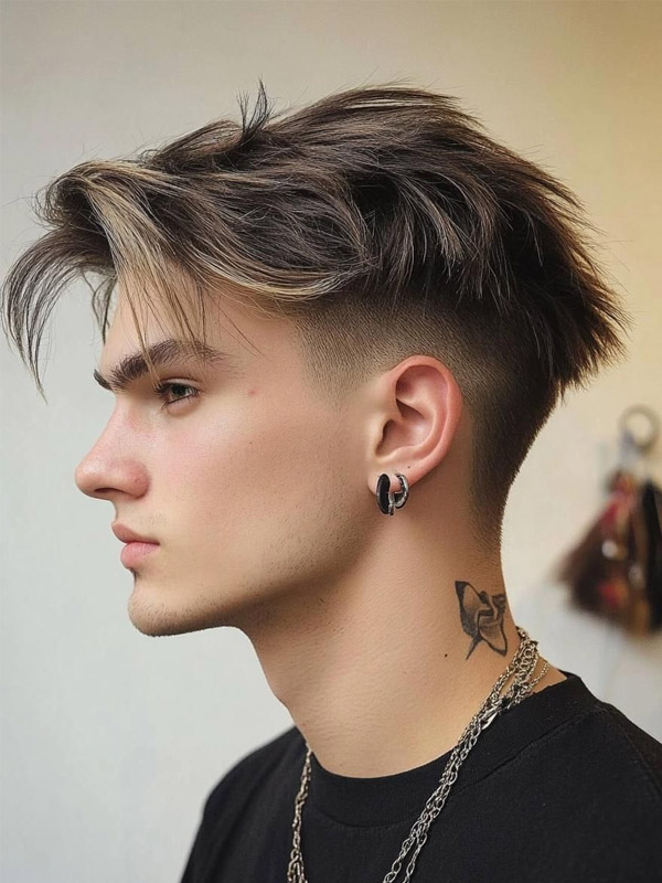 Gợi ý 6+ Tóc nam Side Part Mullet | Bao đẹp như Sao Hàn Quốc Tóc Mullet mái 7/3