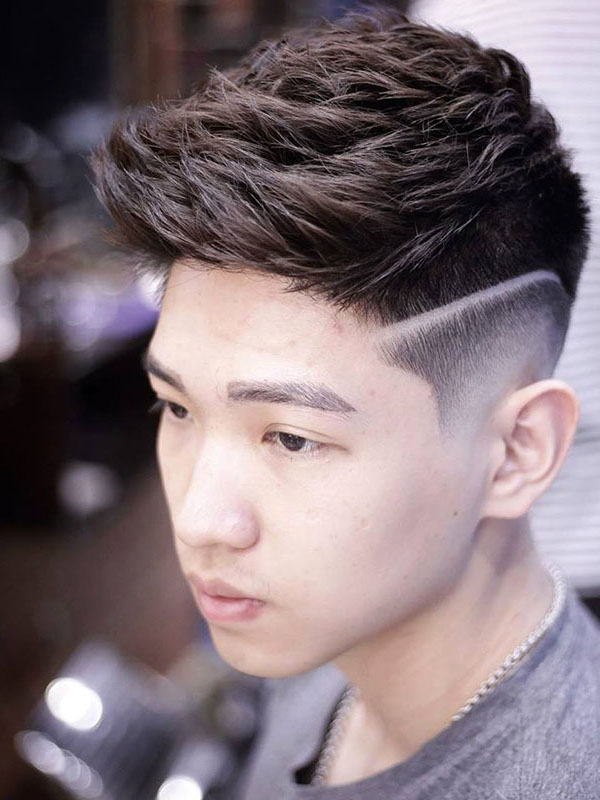 Thử ngay 1001+ Kiểu Layer không uốn nam đẹp #Chuẩn #Soái #Ca Tóc cắt Layer spiky kết hợp fade cao