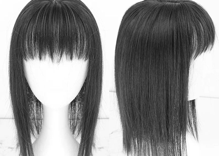 Cách nhận biết các loại tóc giả phổ biến hiện nay Tóc giả sợi nhân tạo