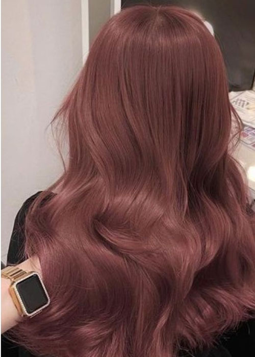 Top #10+ Mẫu nhuộm màu nâu đồng yêu ngay từ cái nhìn đầu Tóc màu nâu đỏ ánh đồng