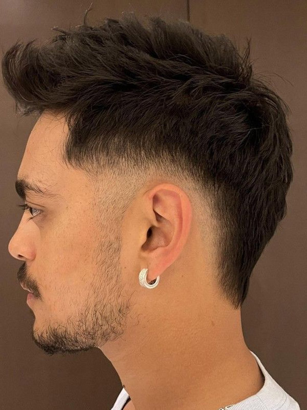 Tóc mohican mái dài
