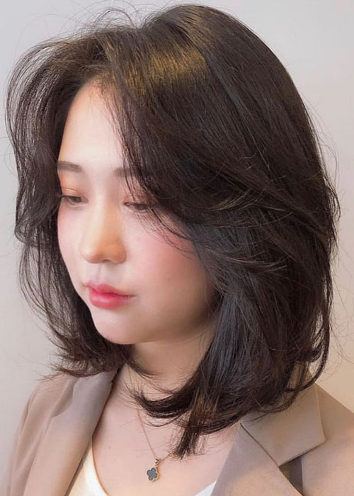 Tổng hợp 50+ Kiểu tóc nữ ngắn uốn cụp - Top Trendy thịnh hành Tóc ngắn uốn cụp với mái dài