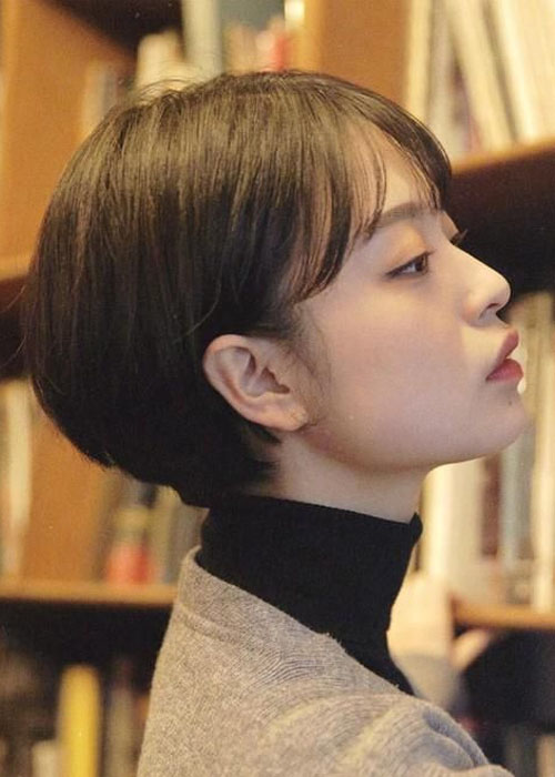 Gợi ý 12+ Kiểu tóc tém mái thưa ngọt ngào cá tính cho chị em Tóc tém dành cho mặt tròn nhỏ