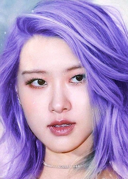 Top 12 thời điểm Rose tóc tím khói "gây sốt" MXH Tóc tím khói Rose cực cá tính