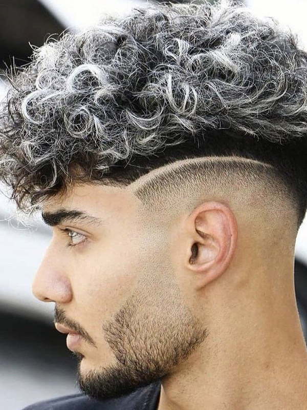 10 Kiểu tóc Mohican uốn con sâu #Lạ mắt #Chất lừ #Hot trend Tóc uốn con sâu 7/3 che khuyết điểm