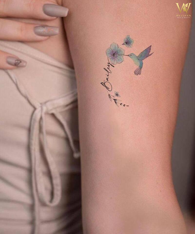 ảnh con gái xăm hình
