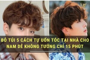 cach tu uon toc tai nha cho nam