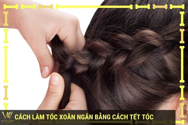 Cách làm tóc xoăn nhờ tết tóc