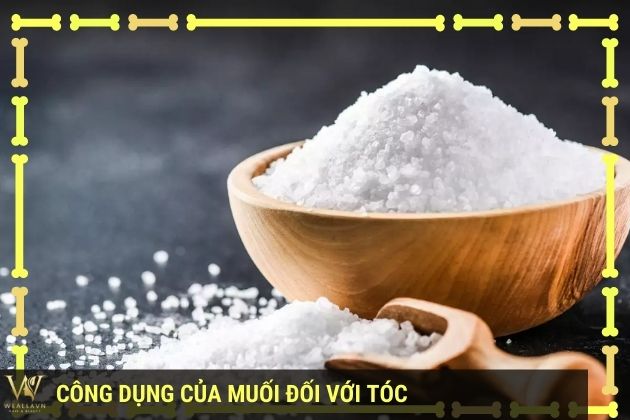 Công dụng tuyệt vời của muối đối với tóc