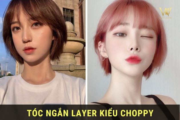 kiểu tóc layer nữ không uốn