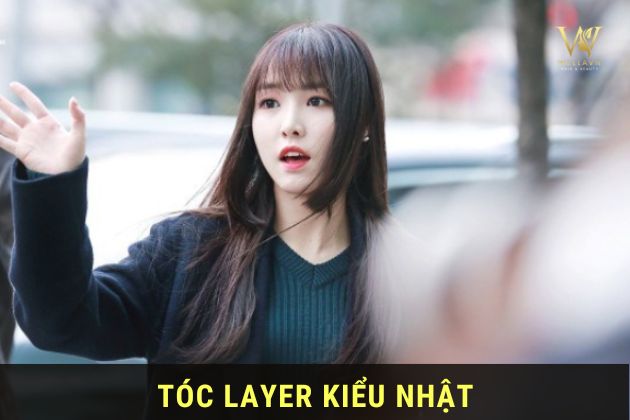 kiểu tóc layer nữ không uốn