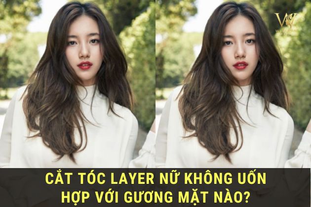 kiểu tóc layer nữ không uốn