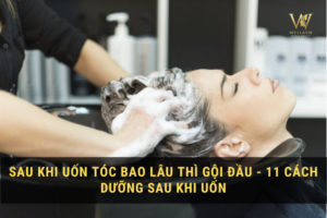 Uốn tóc sau khi gội đầu nên hay không?