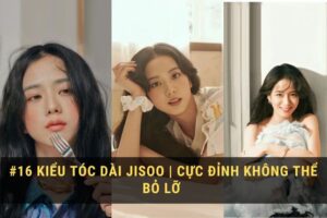 Jisoo với mái tóc dài thượng hiệu