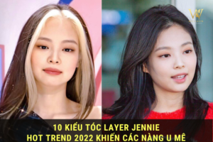 Jennie với kiểu tóc thu hút