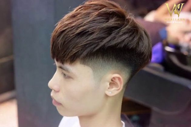 kiểu tóc mohican layer