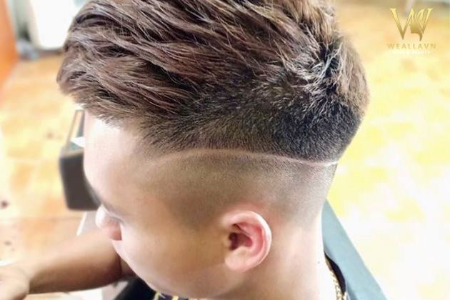 tóc mohican nhuộm màu gì đẹp nâu mật ong