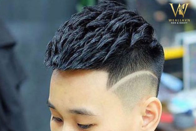 kiểu tóc mohican ngắn undercut