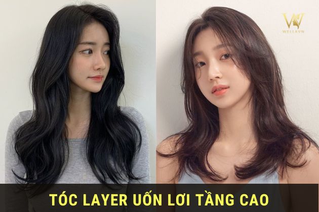 Tóc uốn lơi tầng cao