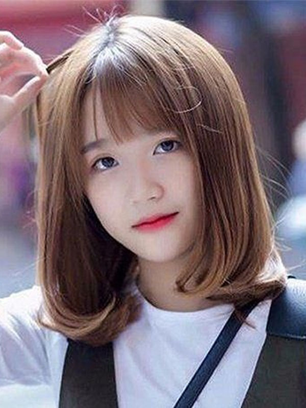 Đẹp mê ly với 22 Kiểu tóc uốn ngang vai thịnh hành cho phái đẹp Kiểu tóc uốn ngang vai xoăn chữ c