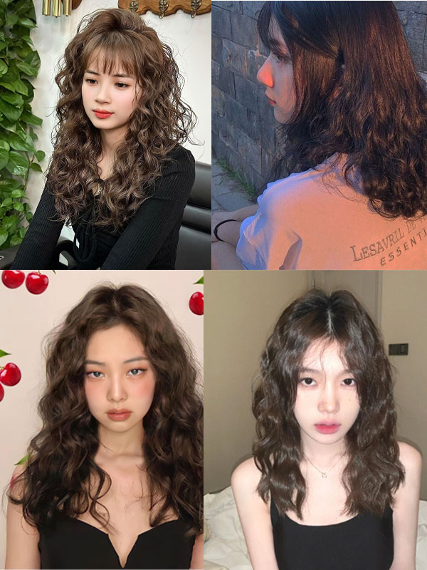 Mẫu tóc uốn xoăn lọn nhỏ dẫn đầu xu hướng