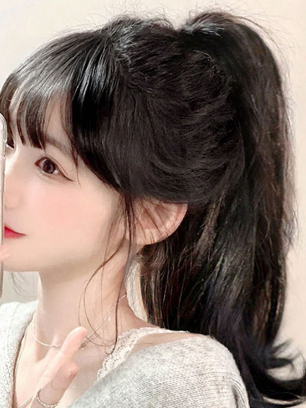 Tóc dày làm kiểu gì đẹp - Tiết lộ【#10】kiểu tóc khiến chàng “mê mẩn" Tóc cột đuôi ngựa
