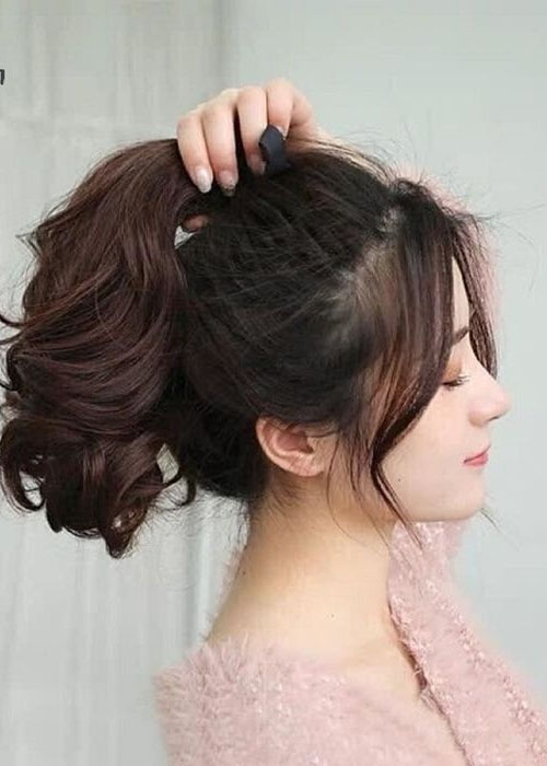 Bật mí cách cắt mái bay ngắn cho các bạn nữ #siêu xinh #siêu đơn giản Tóc ngắn mái bay buộc cao năng động tinh tế