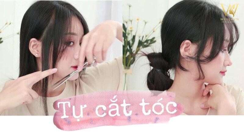 Cách tự cắt tóc ngang lưng tại nhà