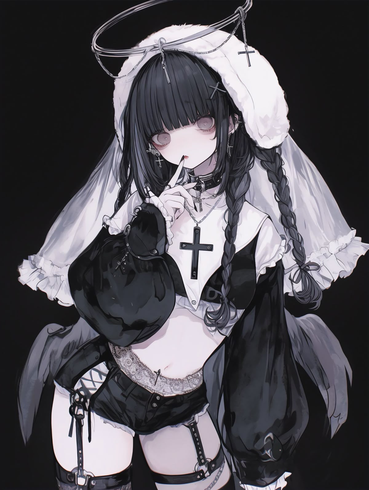 ảnh gái xinh anime ngầu
